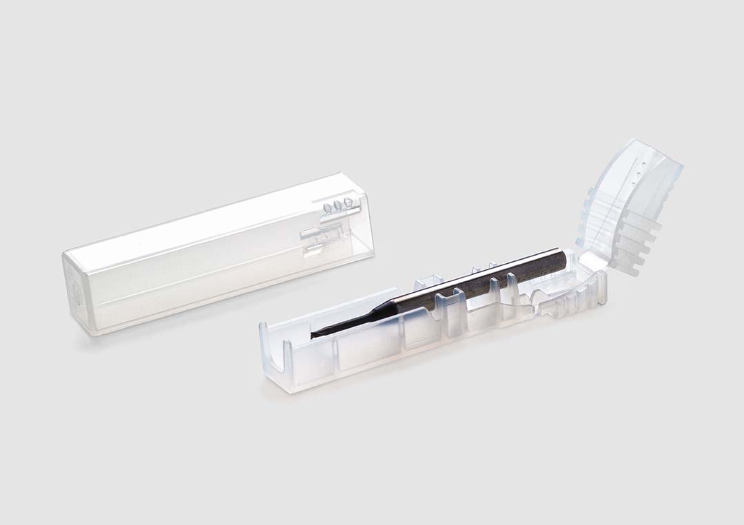 MicroBox Swing MicroBox Swing: high-quality individual packaging for delicate solid carbide micro tools and premium shank tools